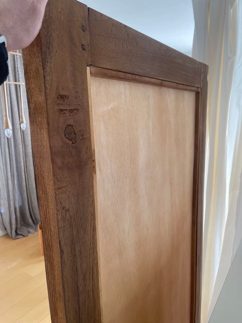 【a.depeche / アデペシュ】オールドチークミラー L