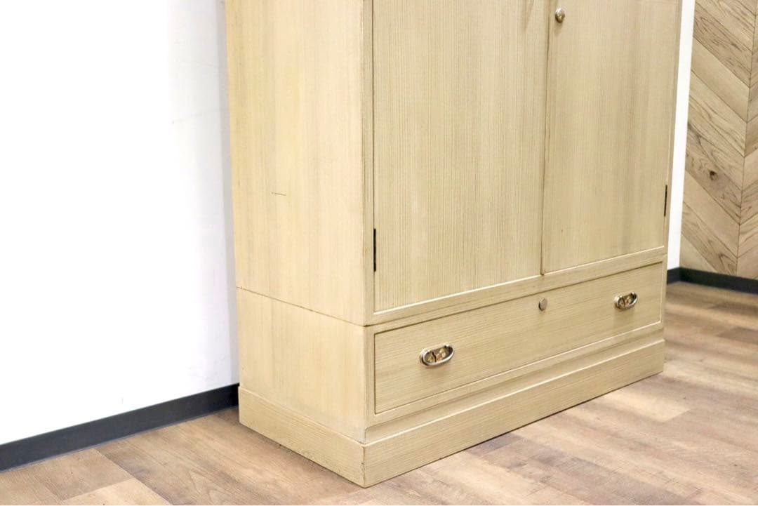 GMGN23○伝統工芸士 頓所芳男作 加茂桐箪笥 和箪笥 衣装箪笥 最高級 和