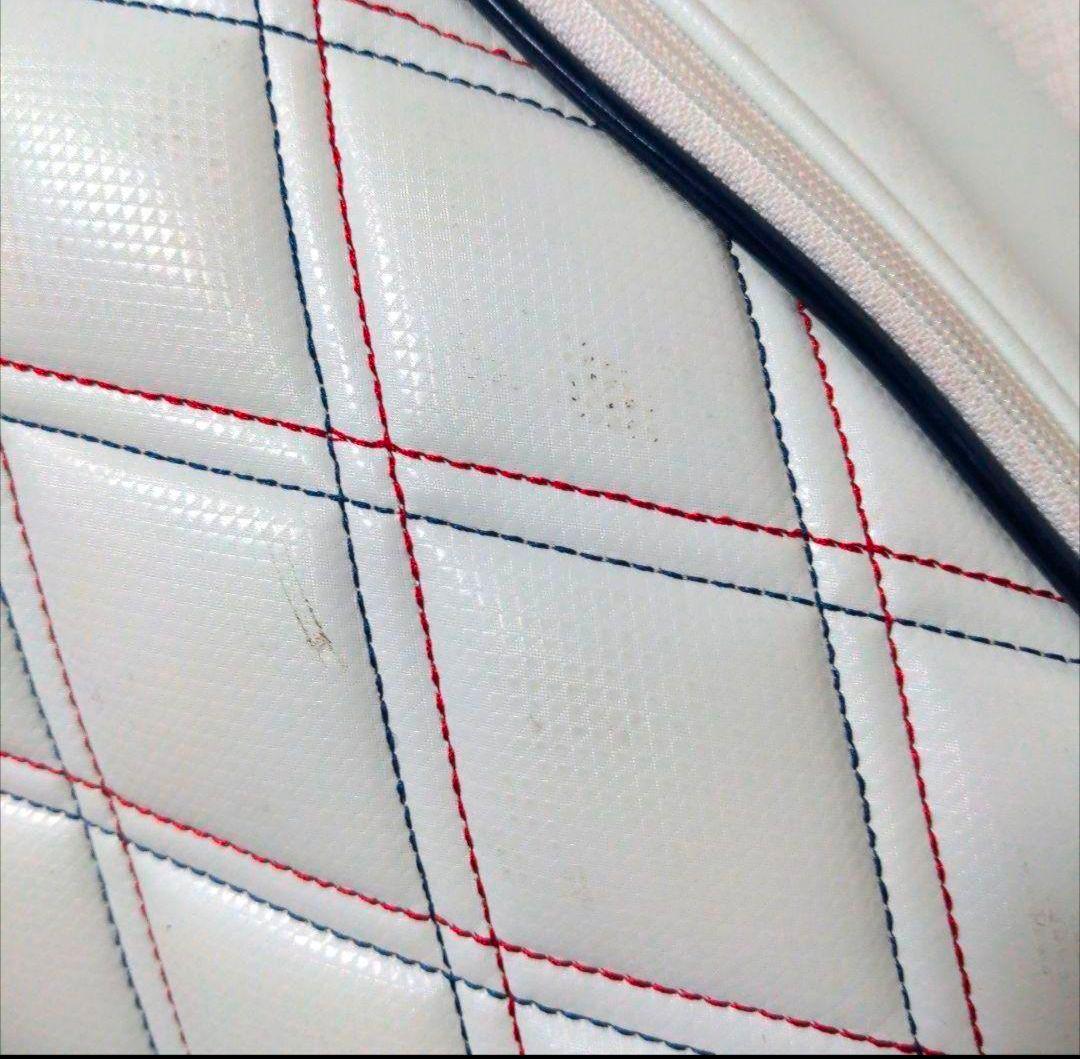 dc9 Callaway レザー キャディバッグ 白