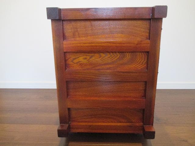 逸品　美品　船箪笥　車箪笥　欅材　車輪　和箪笥　箪笥　和家具　購入金額：23万円