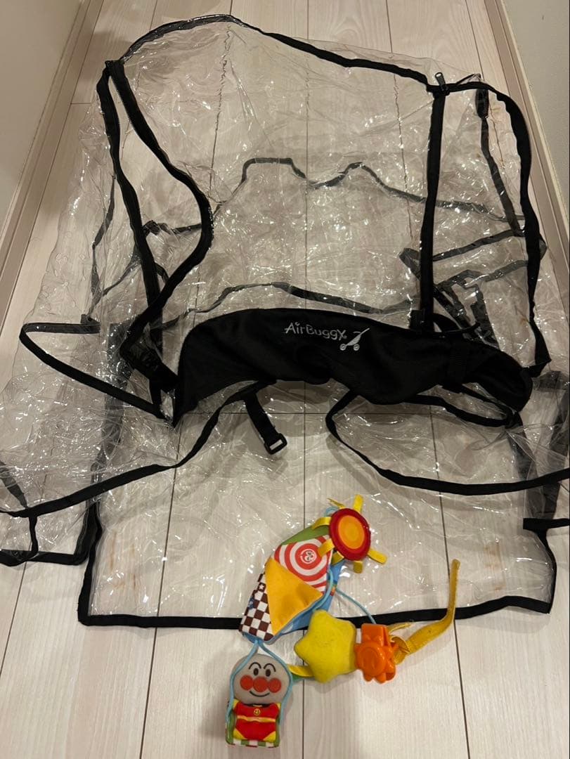 【付属品付き】Air Buggy ベビーカー ライトパープル