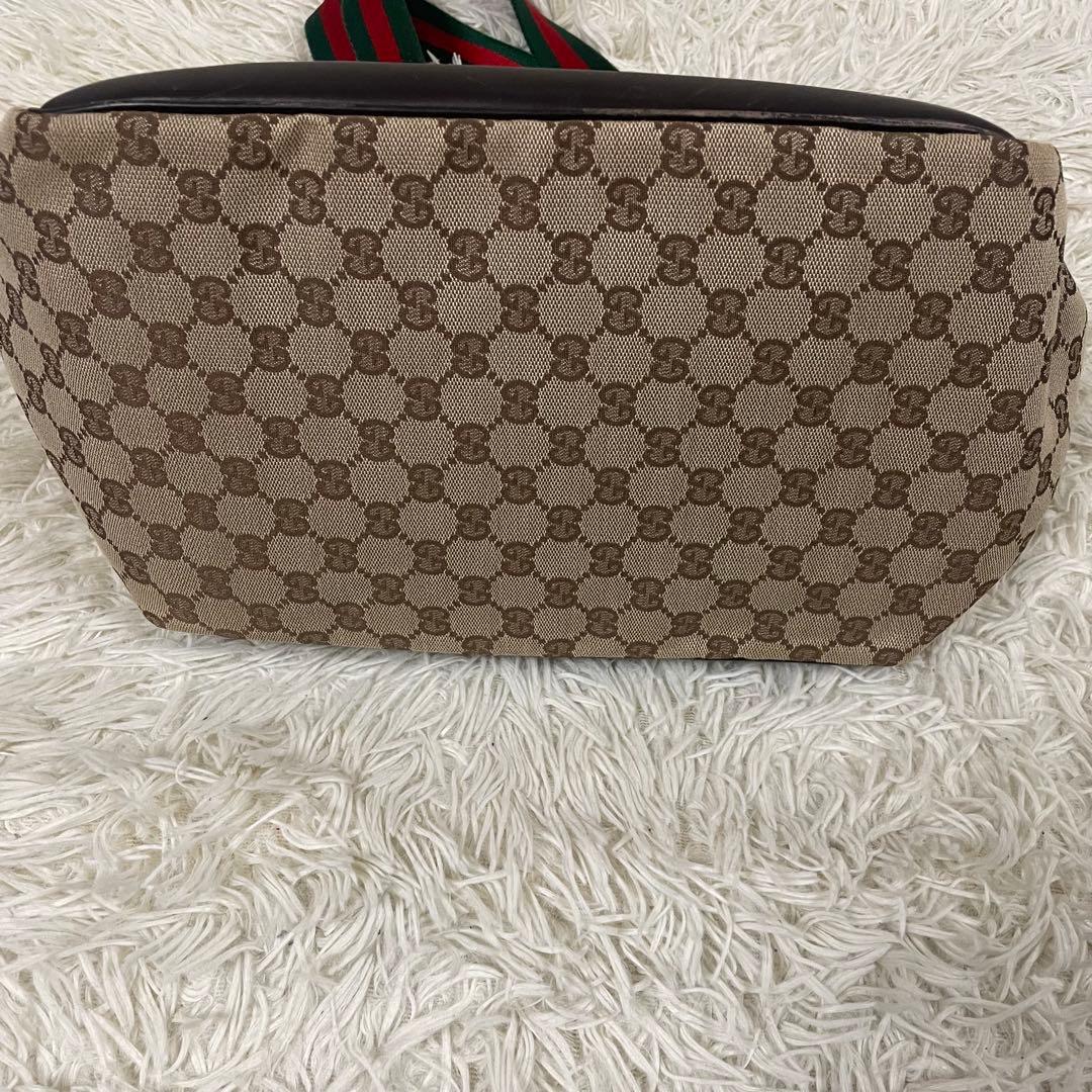 GUCCI グッチ ドッグキャリーバッグ シェリーライン GG柄
