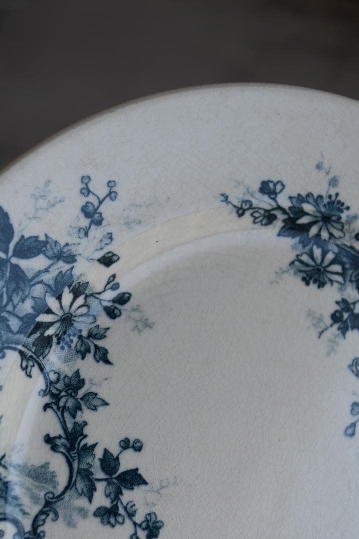 美品ショワジー・ル・ロワ　ポンパドール平皿　フランスアンティーク