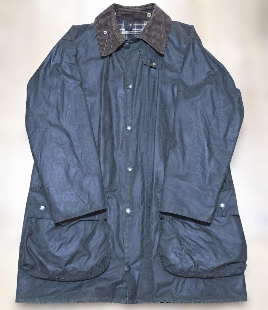 Barbour BORDER ボーダー 90s 44 セージ リワックス済！
