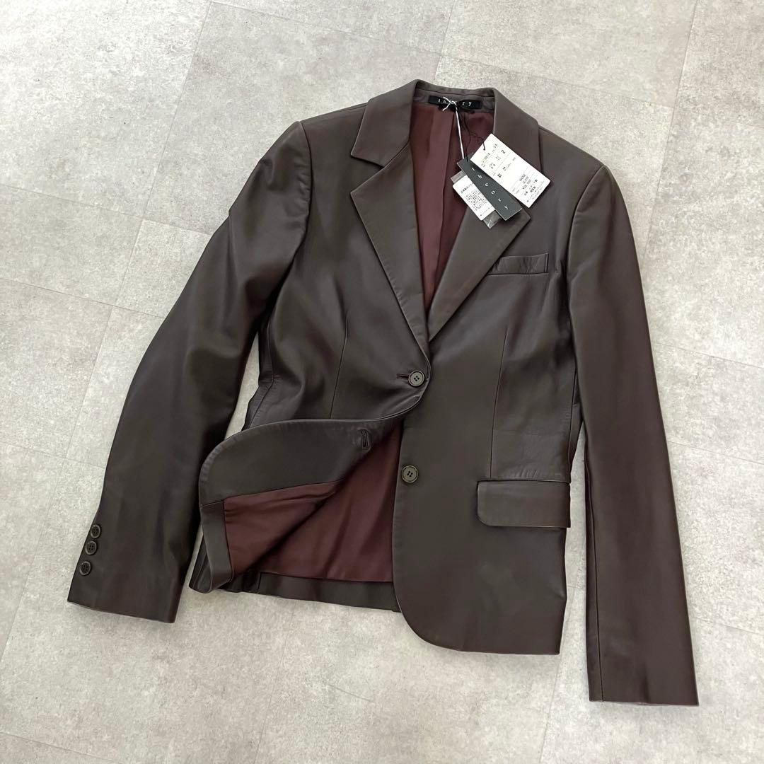 ◆新品未使用 theory セオリー レザージャケット 2