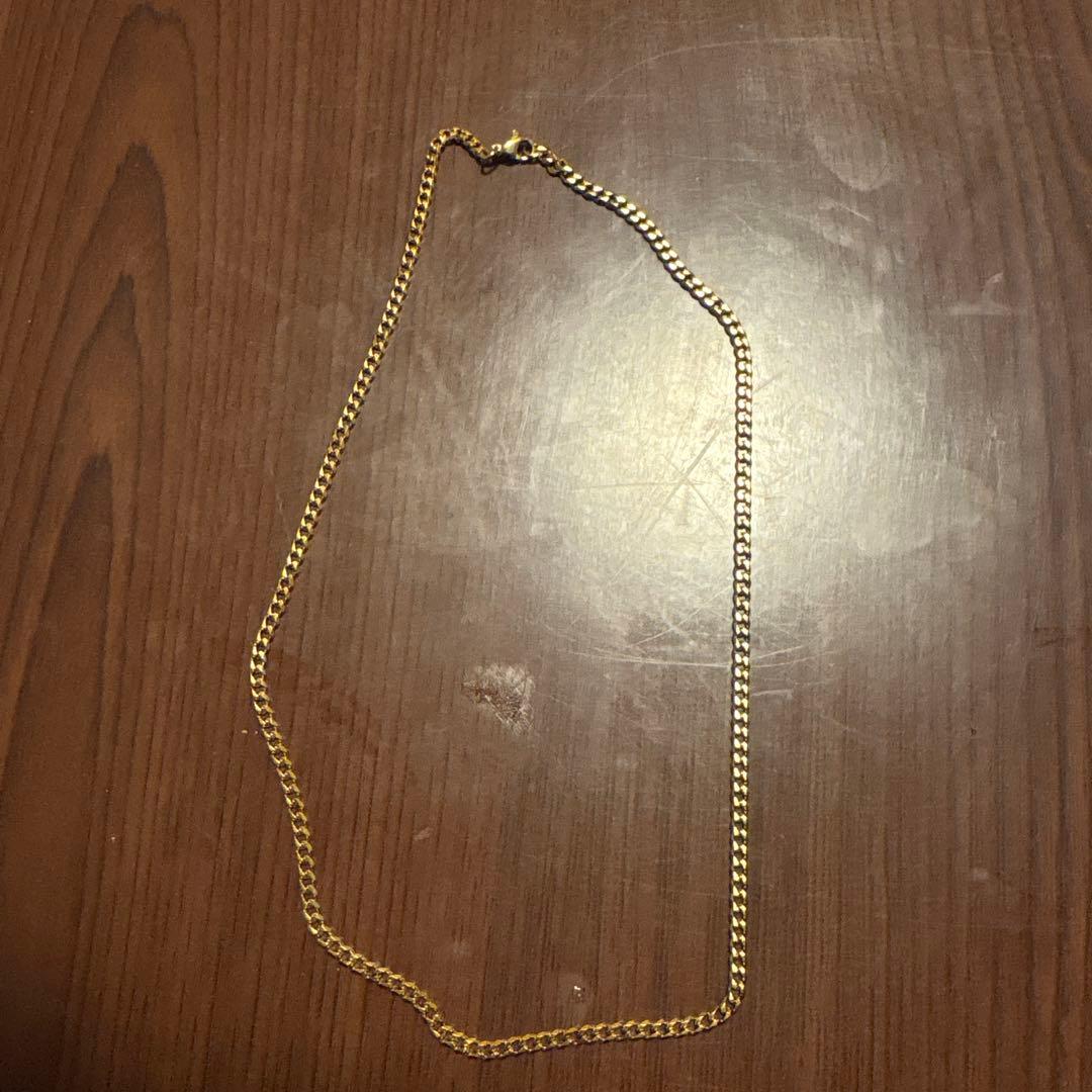 ど*ー様 ゴールドチェーンネックレス　喜平