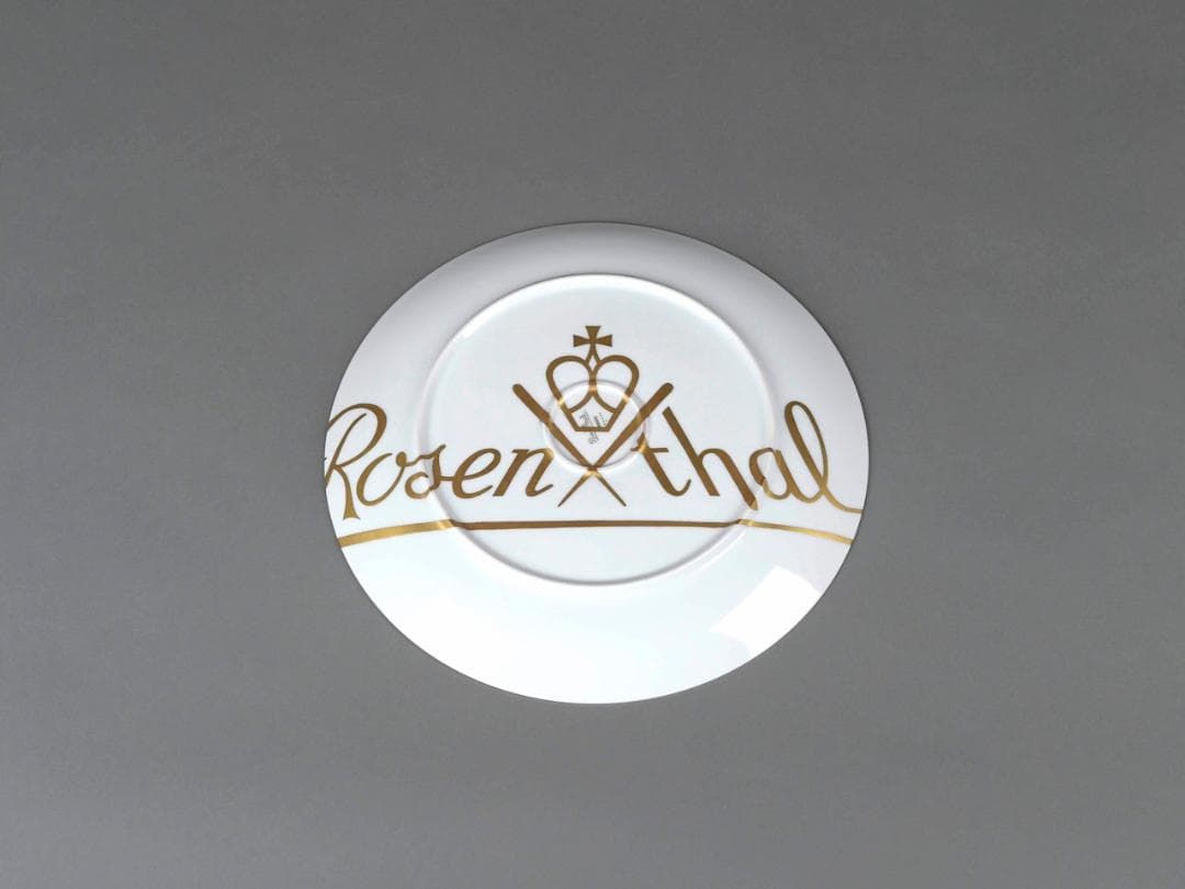 磁器　金継ぎ　ローゼンタール 大皿 plate Rosenthal社許諾済