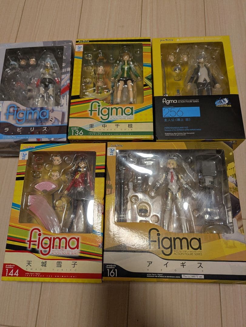 figma ペルソナ4 フィギュア 5体セット