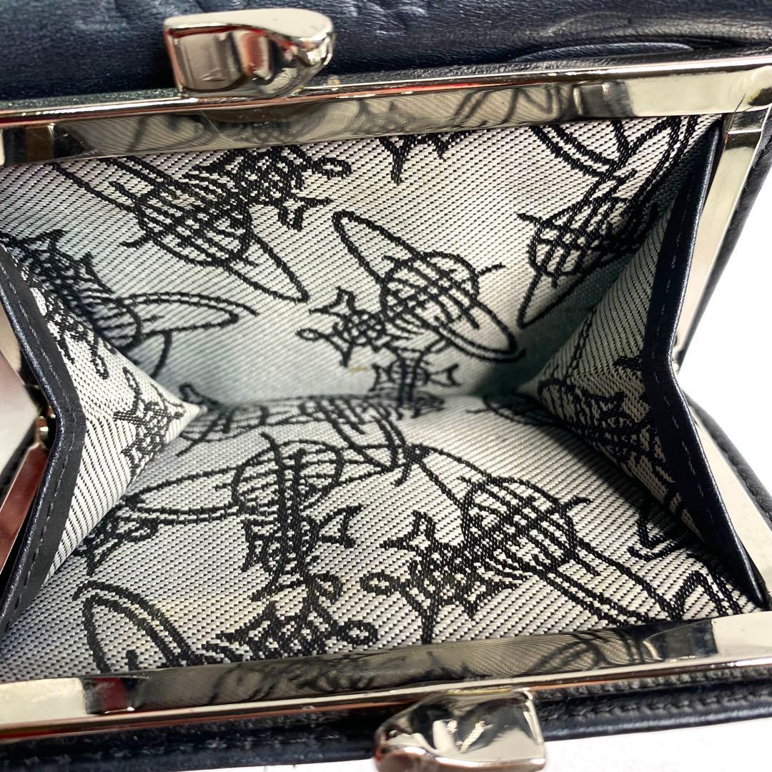 良品✨ヴィヴィアンウエストウッド 財布 オーブ レザー 金具 ロゴ エンボス