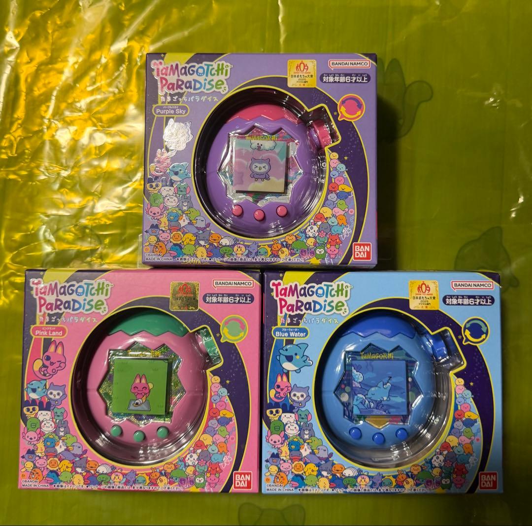 3種類セット　たまごっちパラダイス