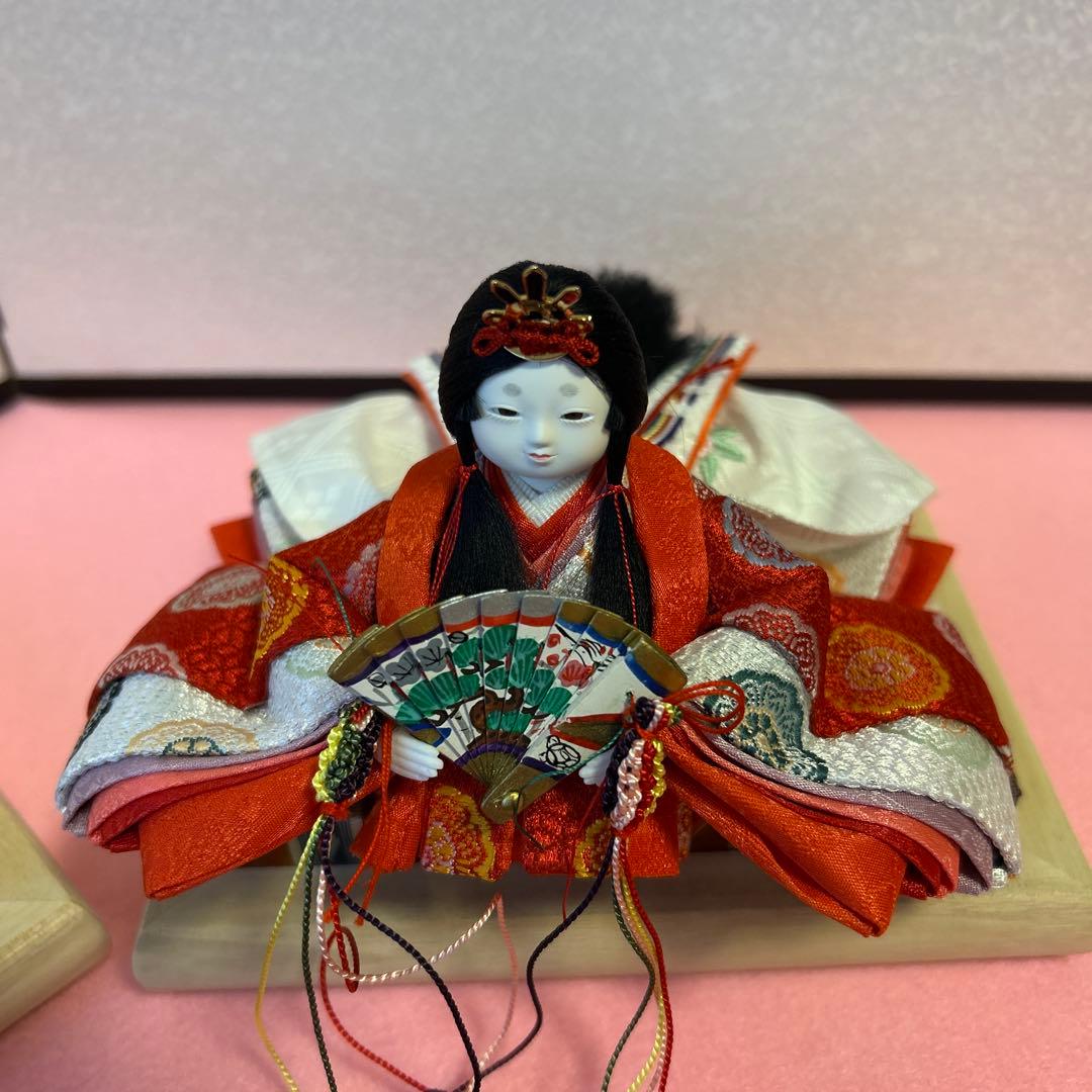 芥子雛　雛人形　お雛様　ミニ雛　衣装着　内裏雛　ふらここ　ひととえ　好きな方に