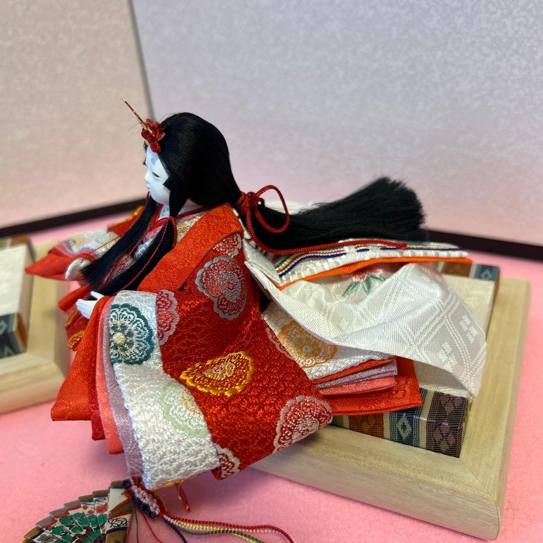 芥子雛　雛人形　お雛様　ミニ雛　衣装着　内裏雛　ふらここ　ひととえ　好きな方に