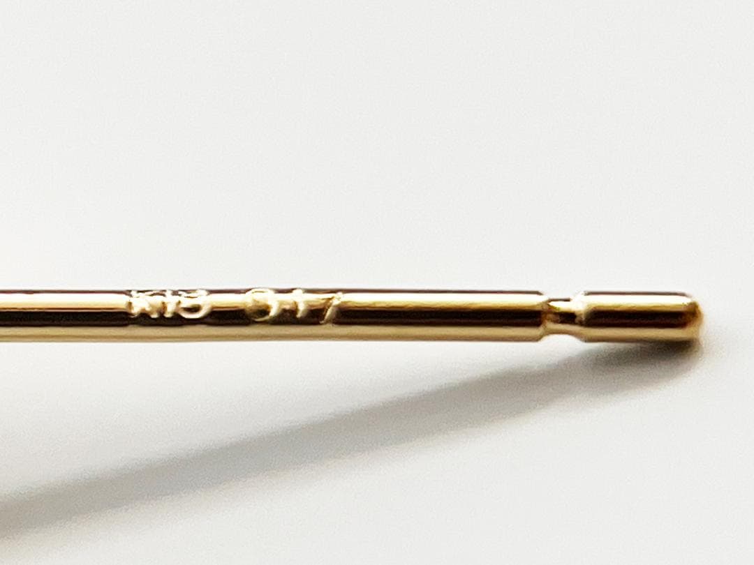 専用【新品／鑑別書付き】K18 ラボグロウンダイヤピアス 0.34ct