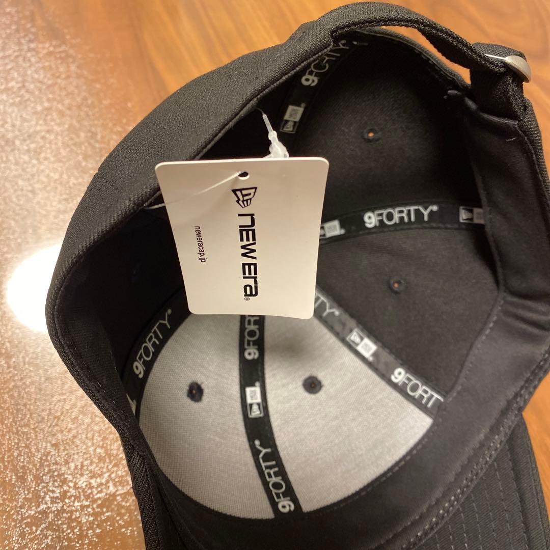 ラスト1 点　9FORTY ラインストーン　クラシックロゴ ブラック