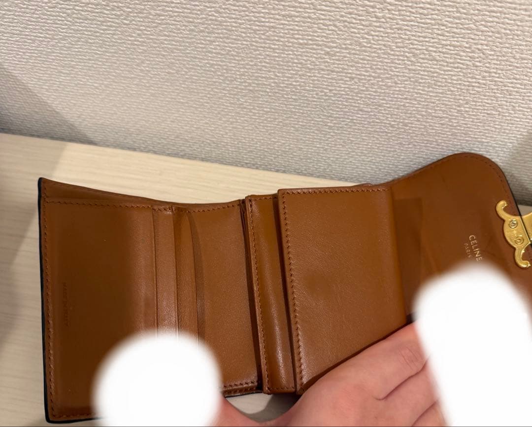 CELINE セリーヌ トリオンフ 三つ折り財布