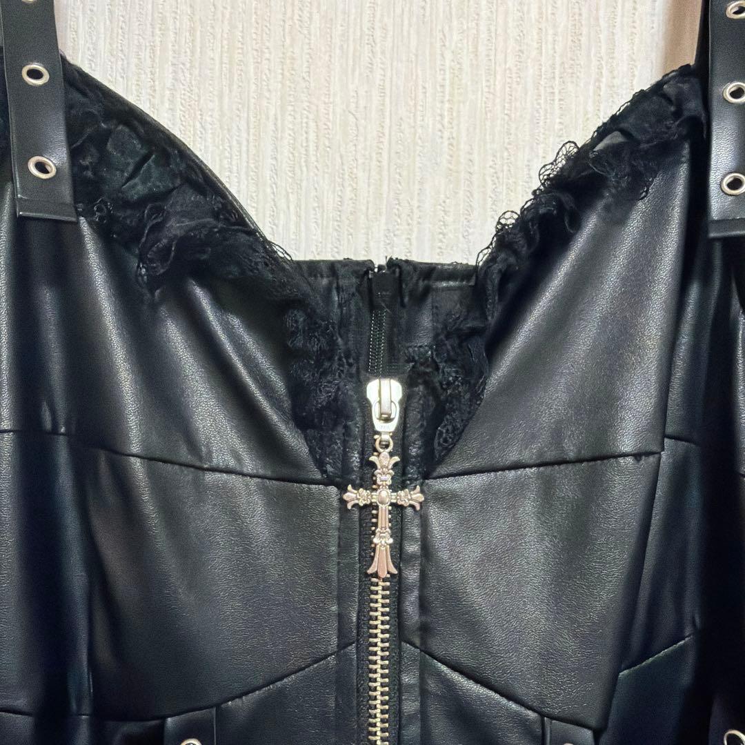 ONE PIECE × QOOZA ペローナコラボ ワンピース　ブラック