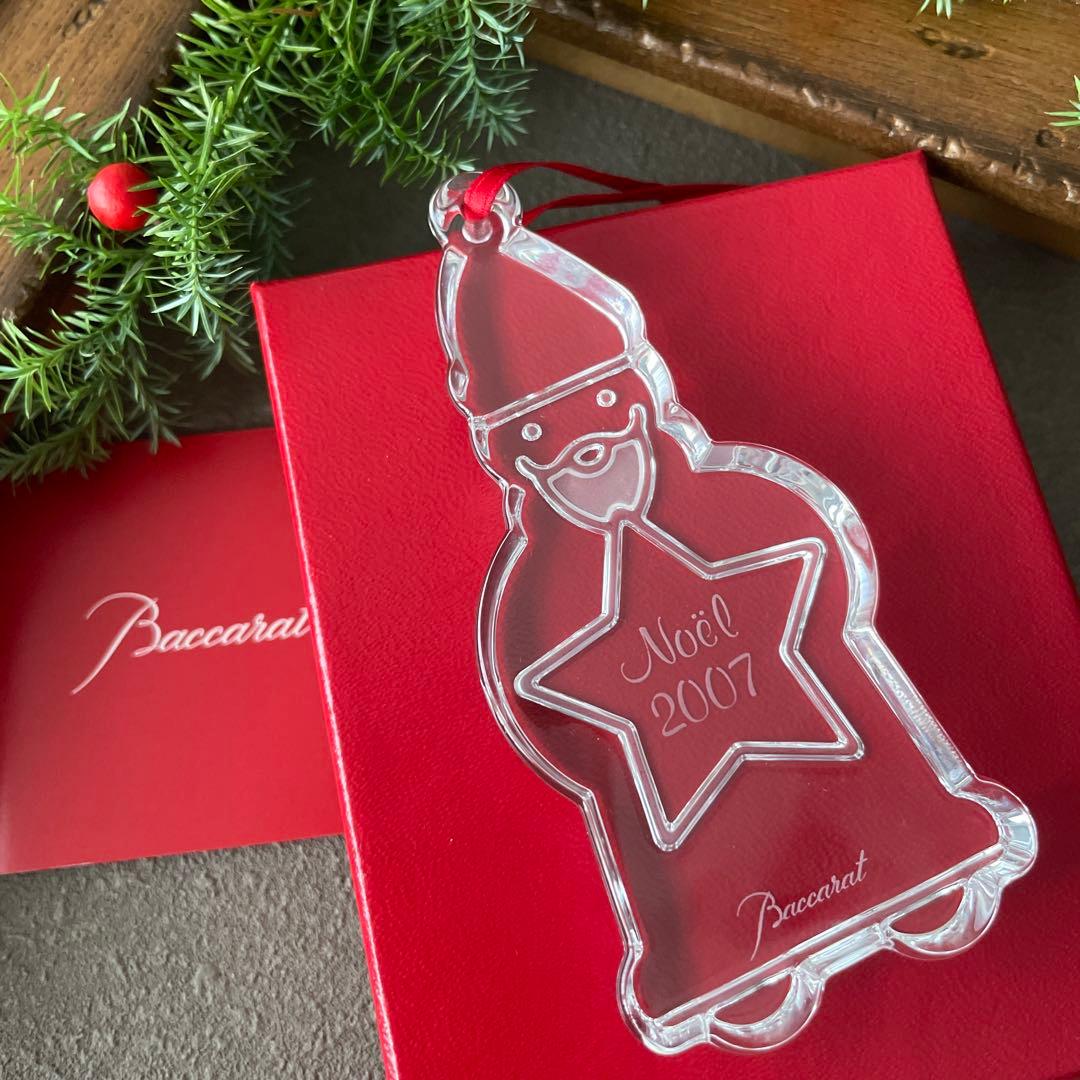 Baccarat バカラ 2007年 ノエル クリスマスオーナメント