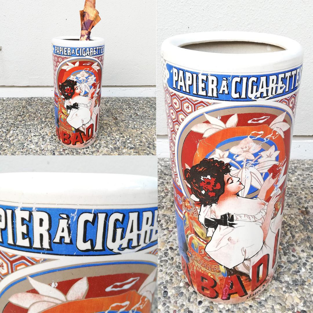 希少◆ アルフォンス ミュシャ リズ・アバディ プリント 傘立て