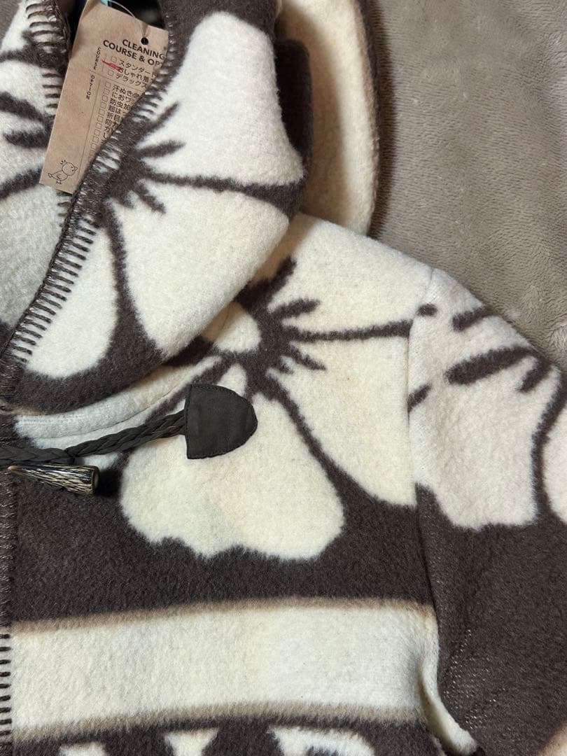 【人気】ALBA ROSA アルバローザ ブランケットコート ダッフル ブラウン