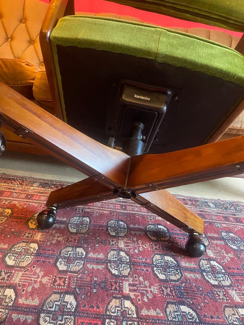 karimoku カリモク・コロニアルシリーズ　アームチェア 木製脚