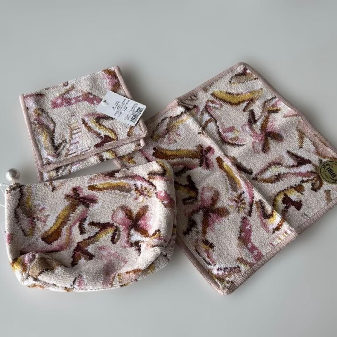 FEILER ハンカチ　ハンカチポーチ　ポーチ3点セット　新品未使用