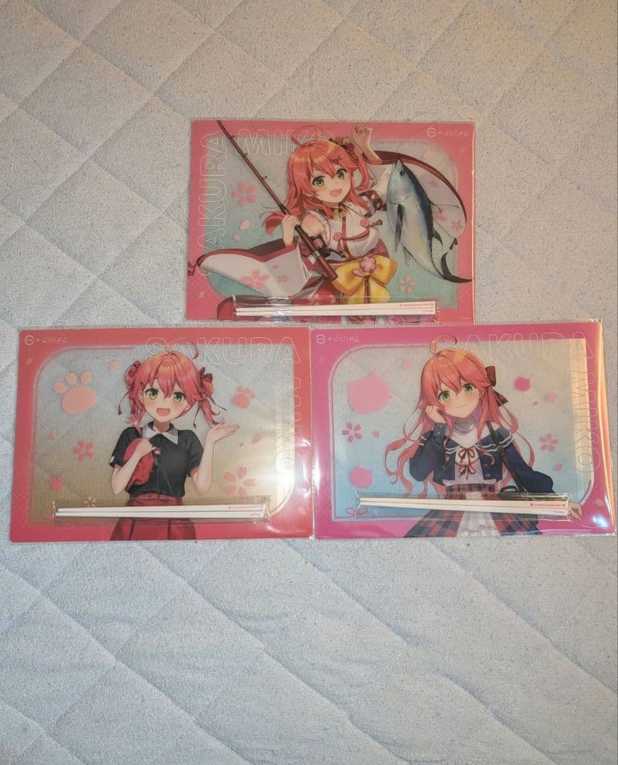 スシローさくらみこ ランチョンマット お箸