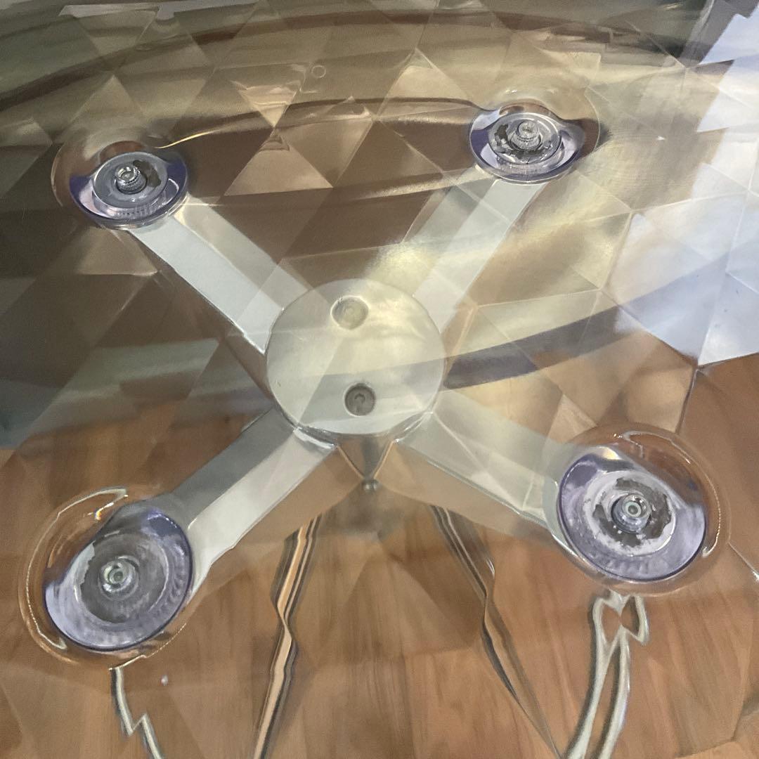 ゆ*す様 イタリア製 カルガリス ダイヤモンド パターン クリア スツール 2脚