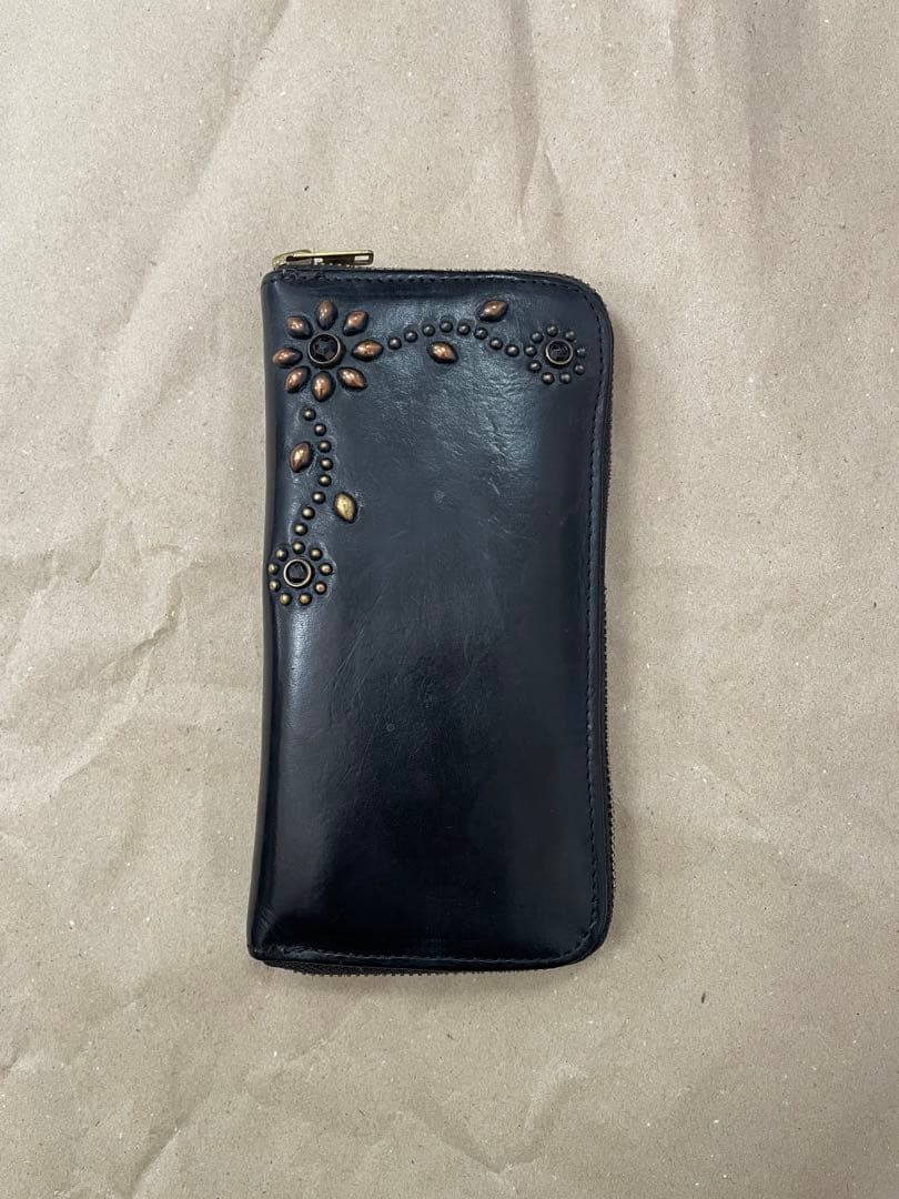 HTC レザー長財布