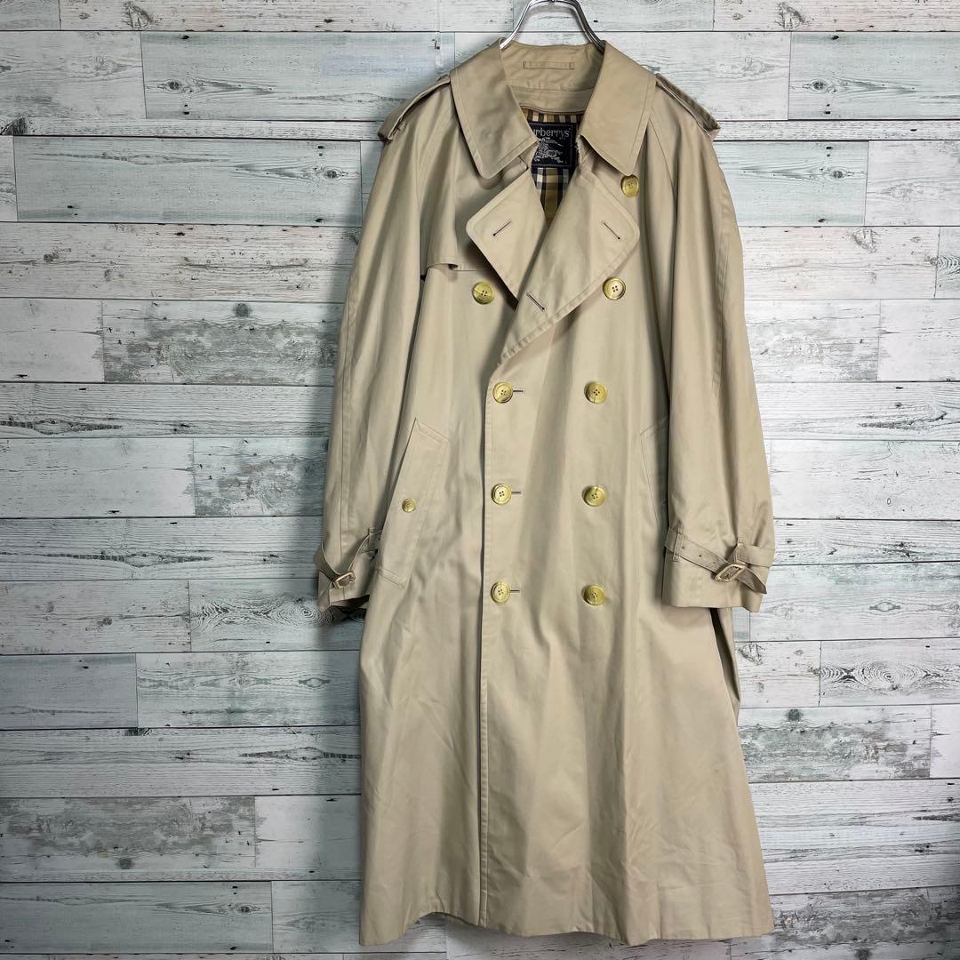 ☆特別価格☆バーバリーロンドン　トレンチコート　裏地ノバチェック総柄　Lサイズ