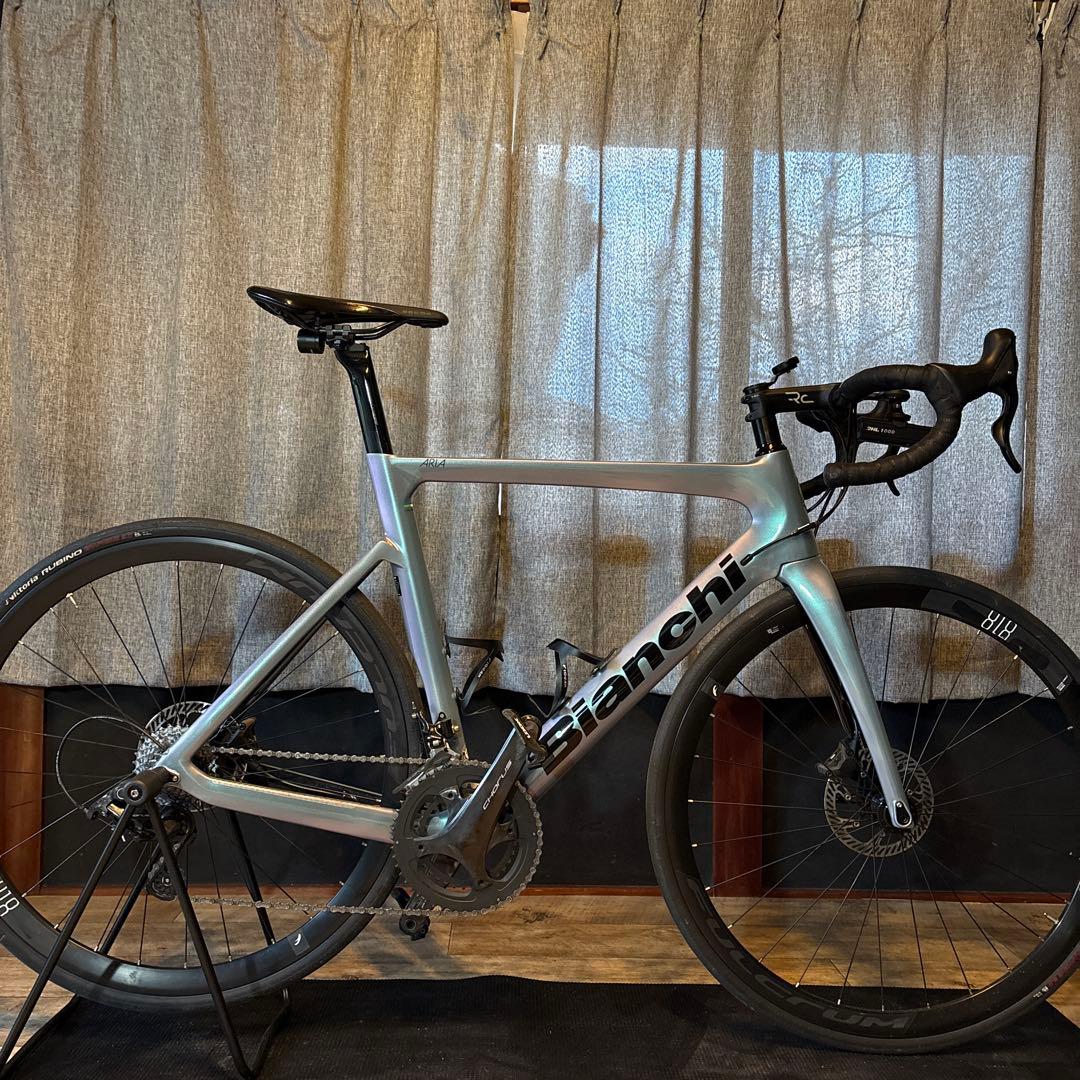 Bianchi ロードバイク アリア、サマータイムドリームサイズ57