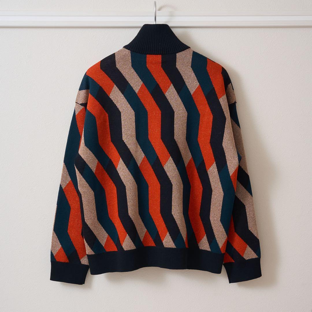 DRIES VAN NOTEN ジップアップ ニットカーディガン サイズM