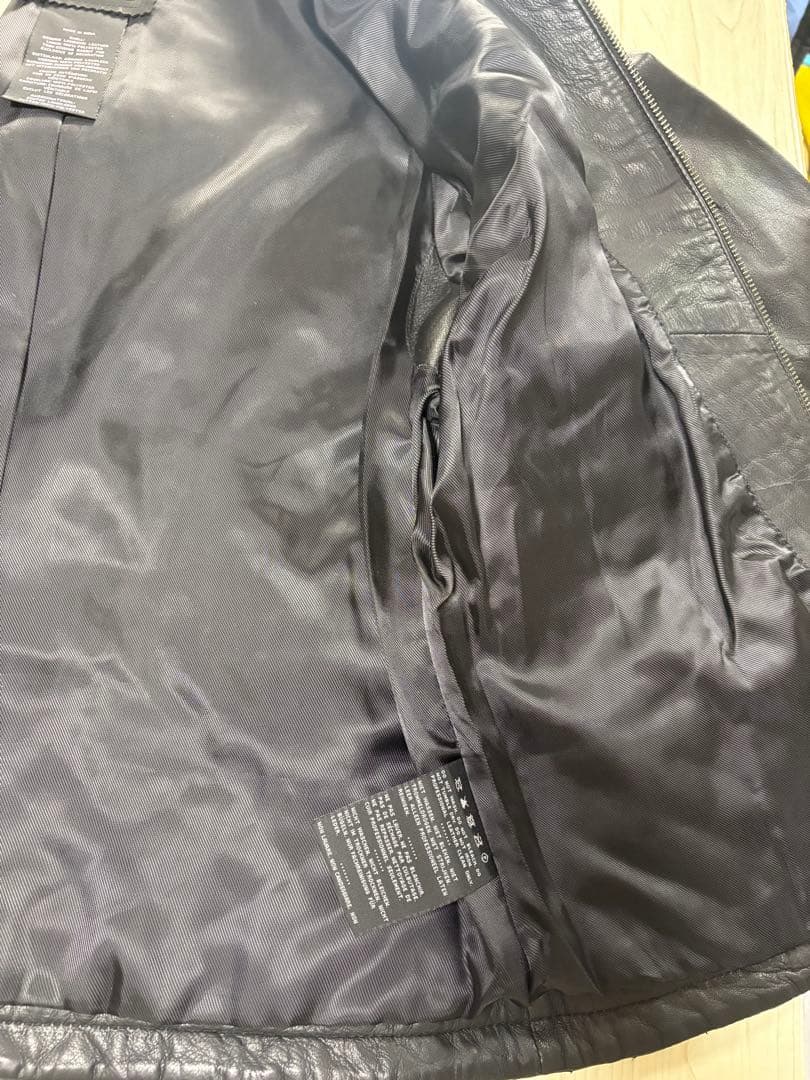 Harley Davidson ブラックレザージャケット L