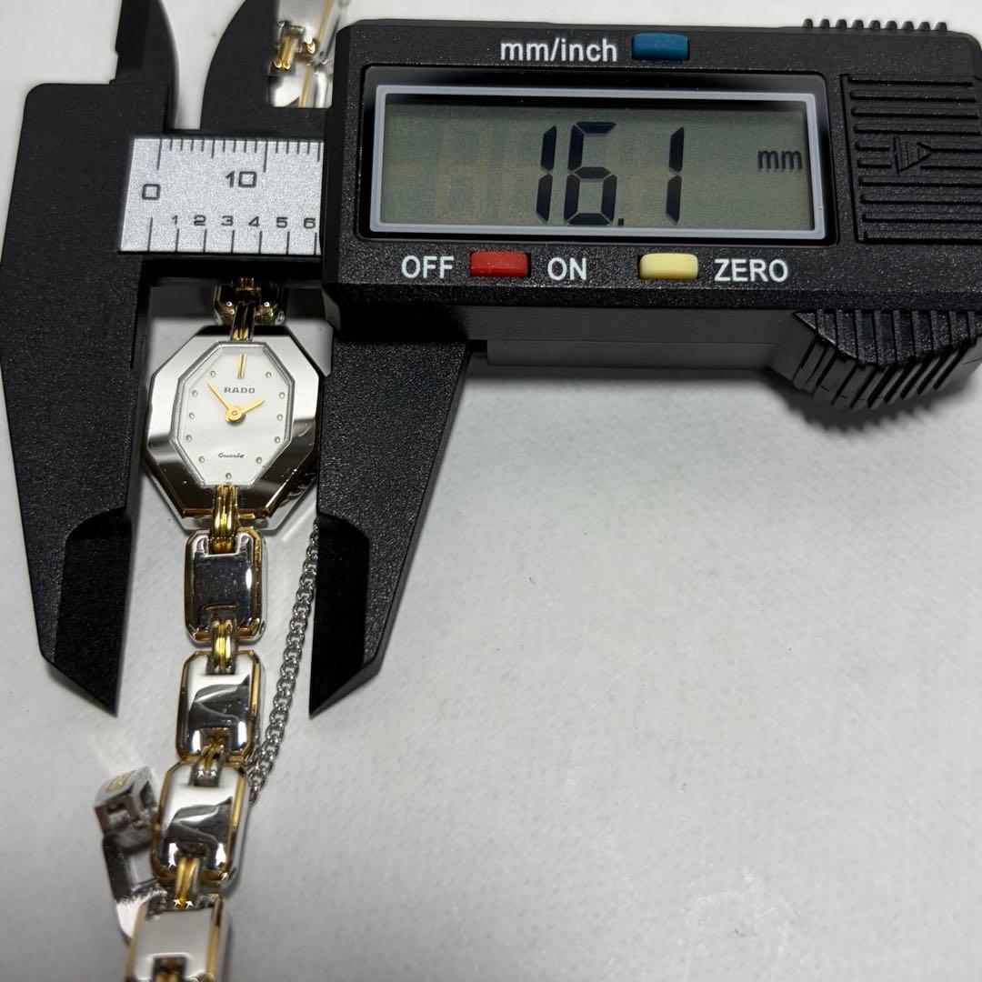 【稼働/新品電池】ラドー 133.9626.2 腕時計 ブレスウォッチ コンビ