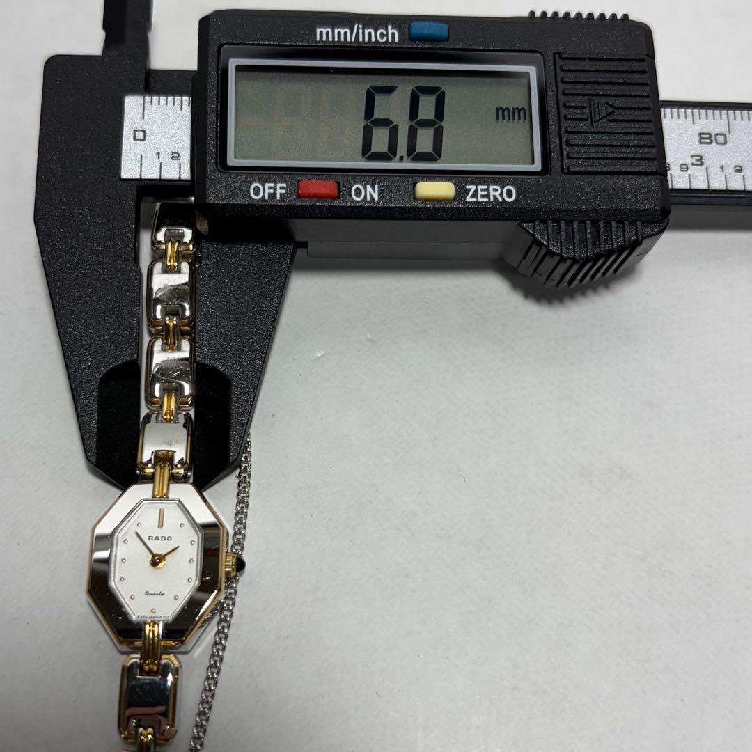 【稼働/新品電池】ラドー 133.9626.2 腕時計 ブレスウォッチ コンビ