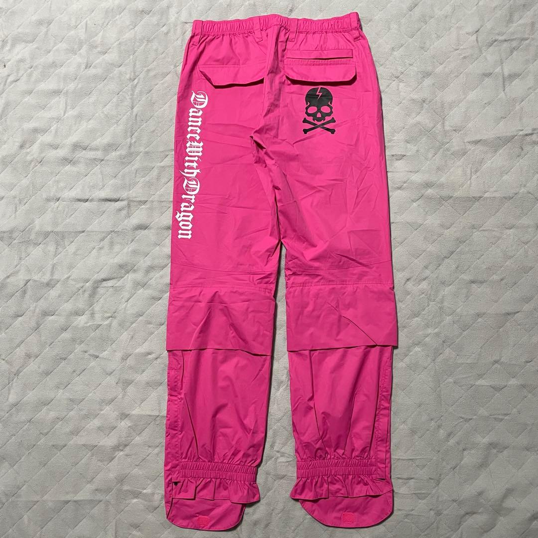 ●ダンスウィズドラゴン●レインウェア ナイロンジャケット ナイロンパンツ ゴルフ