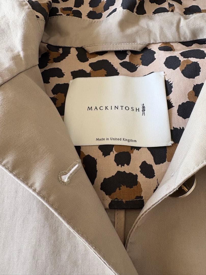 MACKINTOSH★フード付き Aラインコート HUMBIE 6 トレンチ