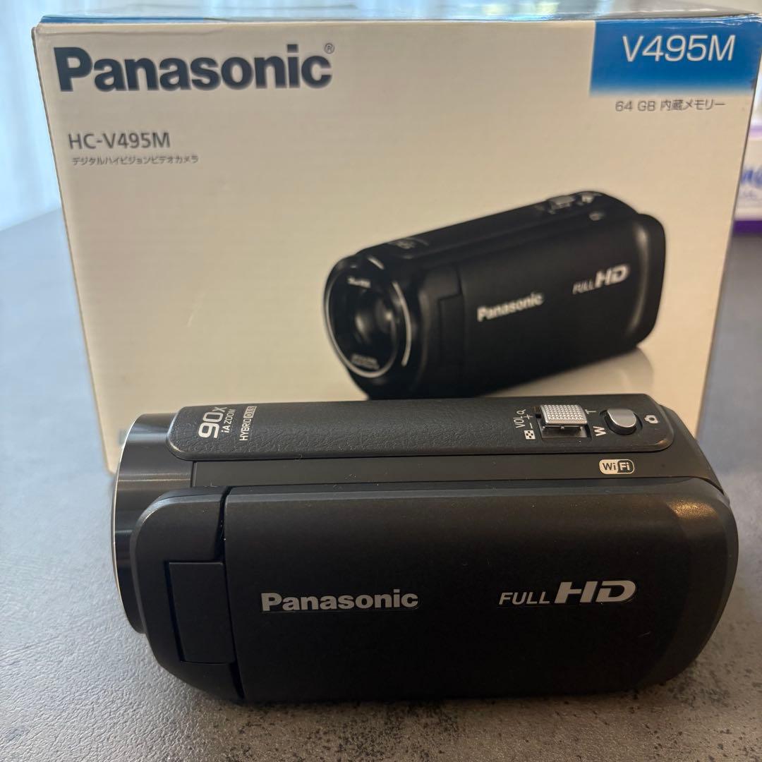 Panasonic HC-V495M ブラック　パナソニック
