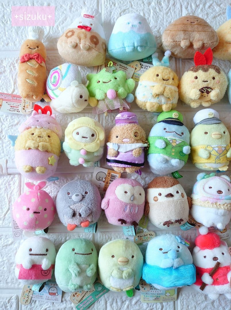 【新品〜美品・38体】すみっコぐらし てのりぬいぐるみ まとめ売り