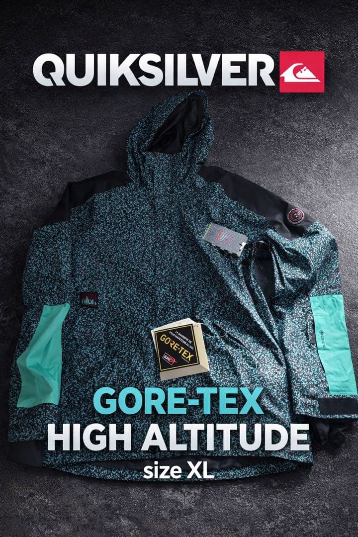 新品　QUIKSILVER GORE-TEX HIGH ALTITUDE ウェア