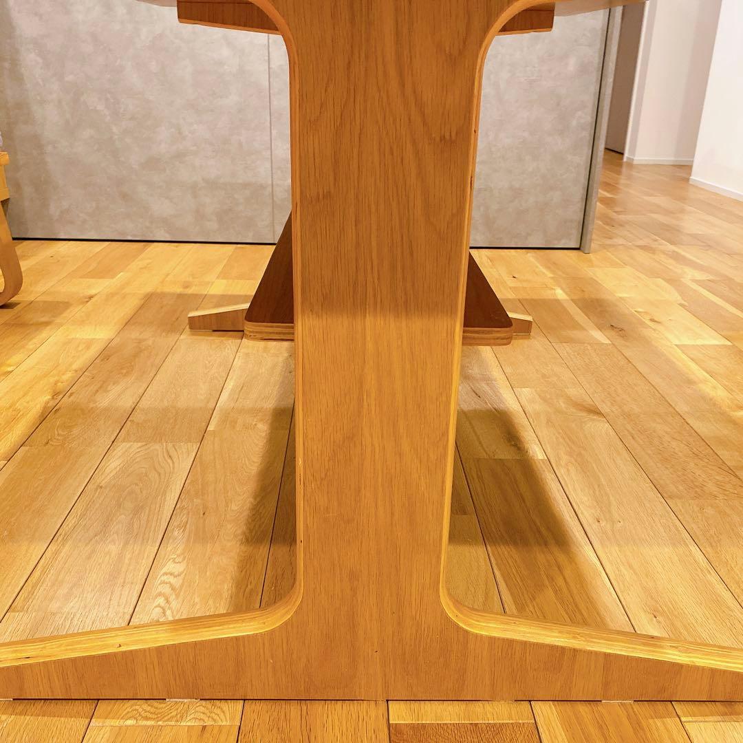 【三重県玉城町で引取】無印良品　リビングでもダイニングでもつかえるテーブル　４