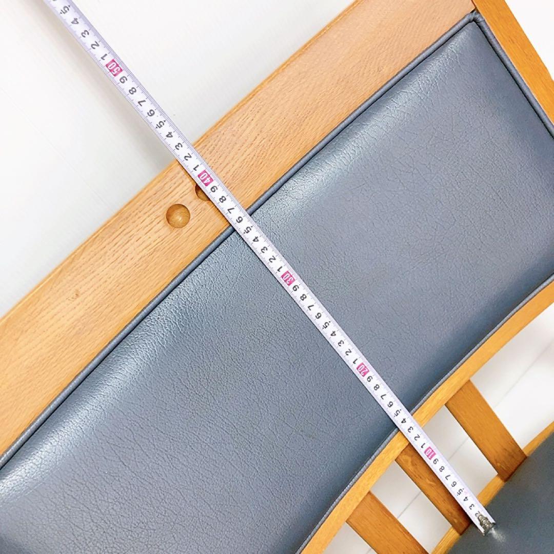 【良品】maruni 木製　ダイニングチェア　マルニ 回転チェア ロッキン　椅子