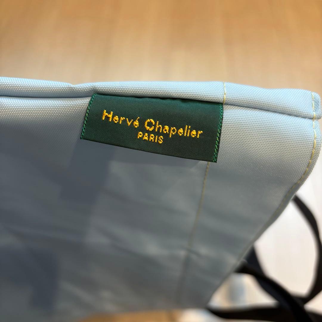 【美品】エブリシャプリエ　トートバック　大型　大容量　ライトブルー　イエロー