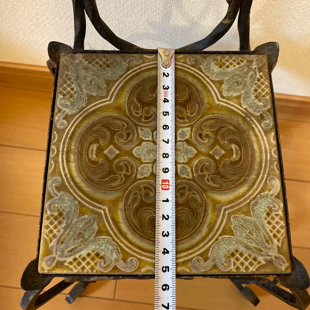 アンティーク　アイアンチェア