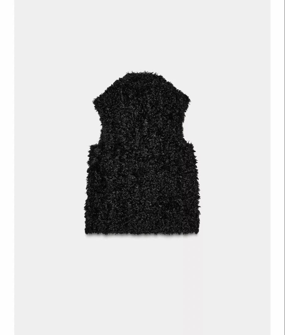 ZARA リバーシブルベスト　ZW collection