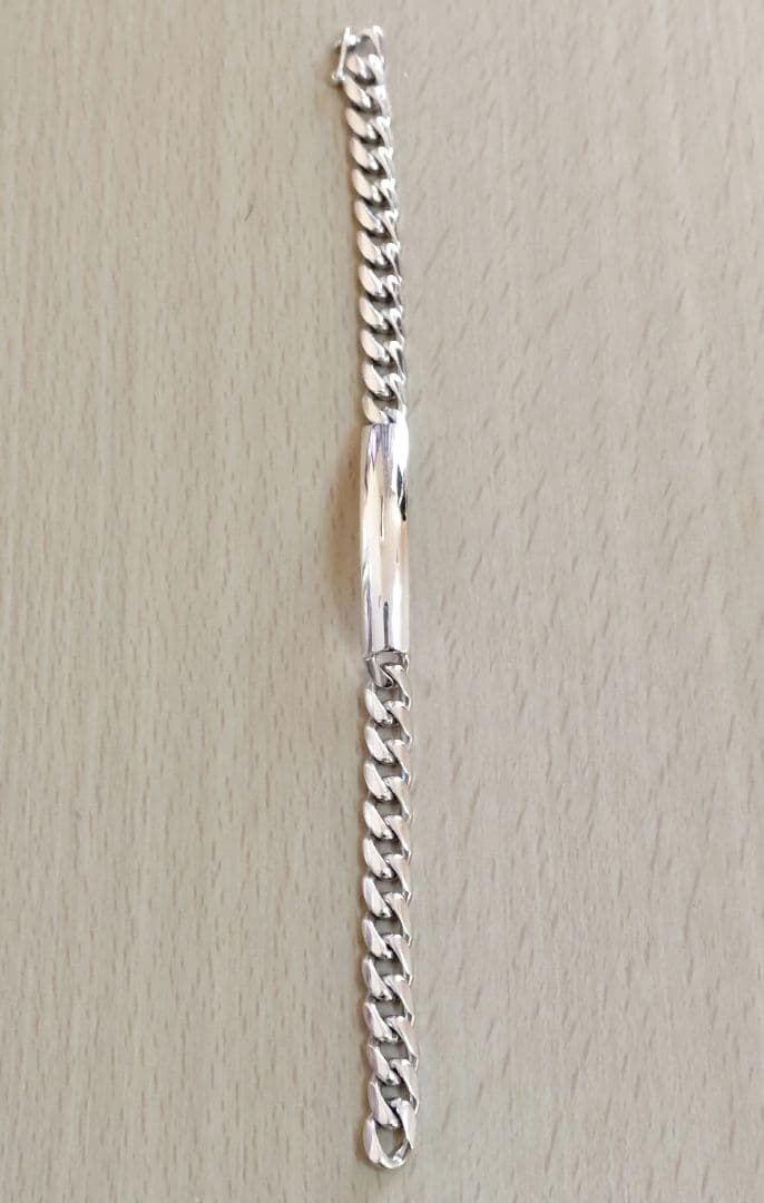 TIFFANY　ヴィンテージIDチェーンブレスレット　シルバー925