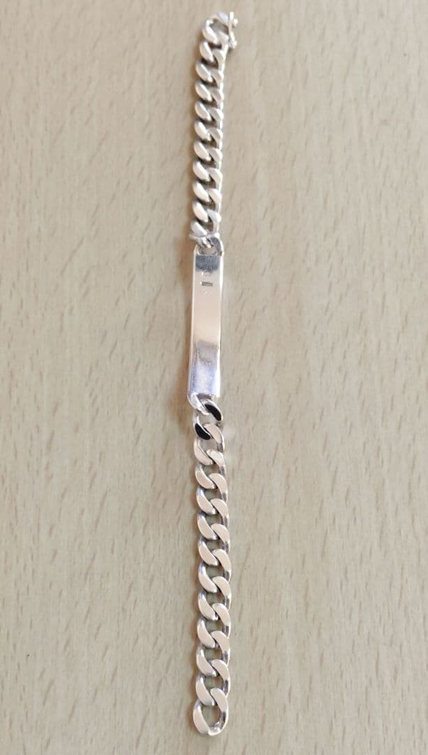 TIFFANY　ヴィンテージIDチェーンブレスレット　シルバー925