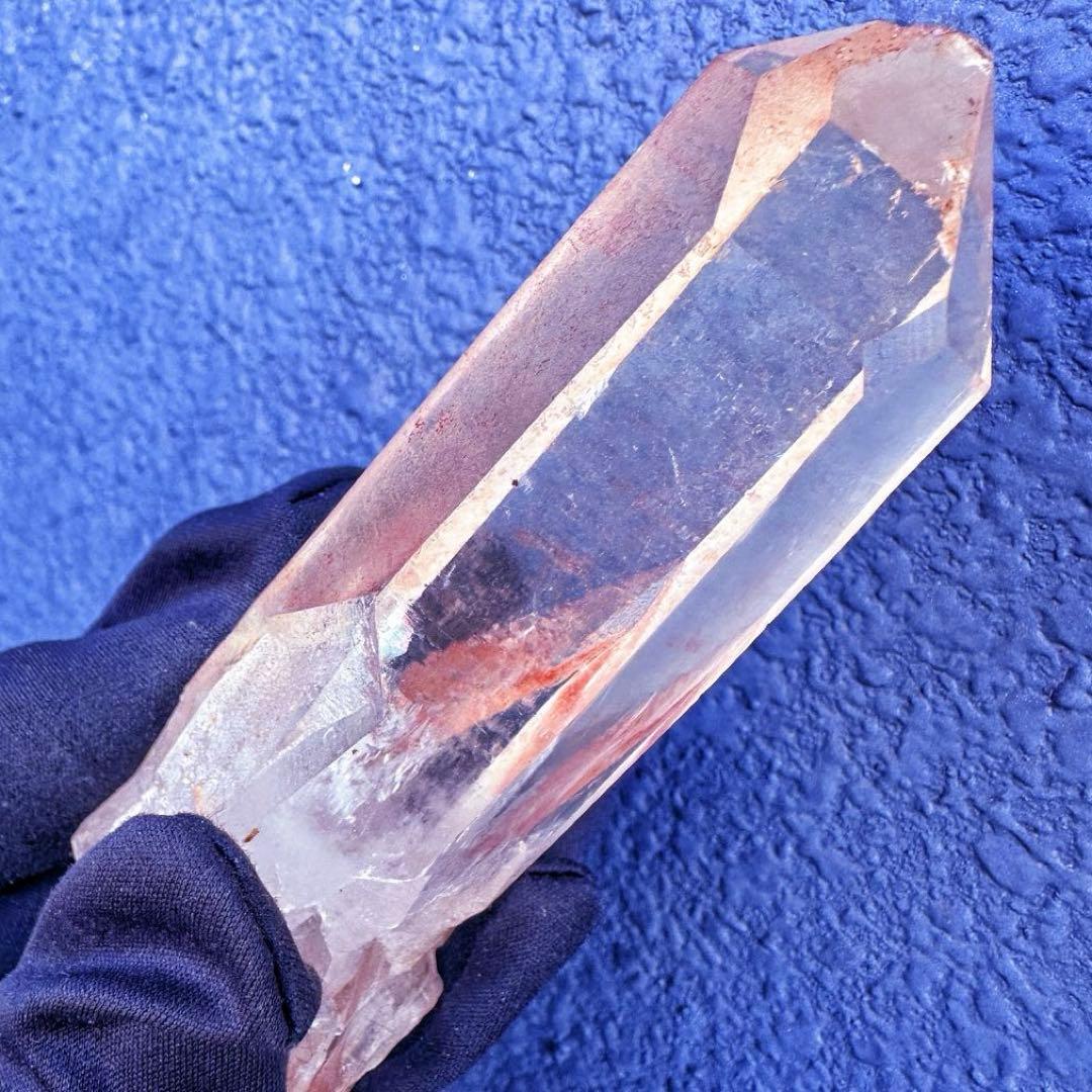 高透明度❗️超綺麗♡マニカラン産レインボー☆ピンクヒマラヤ水晶クラスターA1476