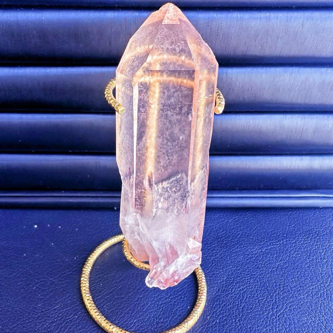 高透明度❗️超綺麗♡マニカラン産レインボー☆ピンクヒマラヤ水晶クラスターA1476