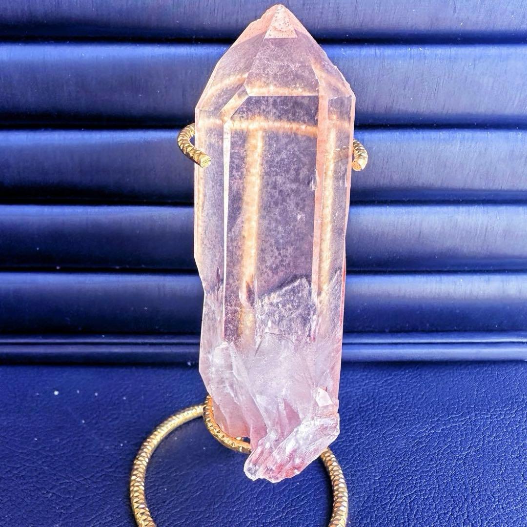 高透明度❗️超綺麗♡マニカラン産レインボー☆ピンクヒマラヤ水晶クラスターA1476