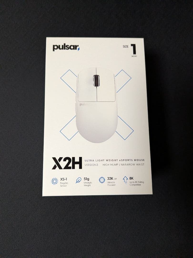 pulsar X2H V3 mini 8kドングル付き
